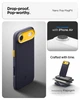 Чехол Spigen Nano Pop MagFit для iPhone Air Blueberry Navy (ACS10300) - изображение 7