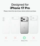 Чохол Ringke Silicone Magnetic для iPhone 17 Pro Black (SIMG1088E55) - зображення 10