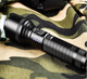 Ліхтарик акумуляторний Standart LED SD-6042 Чорний (4772013278238) - зображення 2