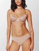 Бюстгальтер THIRDLOVE 24/7 Classic T-shirt Bra - бежевый - 85F - изображение 7