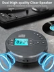 Портативний CD-програвач з Bluetooth та FM-передавачем Discman 2000 мАг - зображення 2