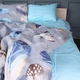 Пододеяльник MirSon Ranforce Elite 17-0743 Blue Feathers 220х240 см (2200010844979) - изображение 4