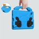 Противоударный детский чехол EVA Kids Like с подставкой на Samsung Galaxy Tab A8 SM-X200 SM-X205 2021 10.5" Голубой - изображение 4