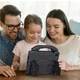 Противоударный детский чехол EVA Kids Like с подставкой на Samsung Galaxy Tab A8 SM-X200 SM-X205 2021 10.5" Чёрный - изображение 6