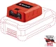 USB-адаптер Einhell X-Change TC-CP 18 Li USB A/C - Solo (4514148) - изображение 2
