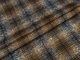 Ткань Трикотаж тёплый клетка, серо-черный с горчичным, пог. м. (т22, 2306024, д6 цв1) - изображение 1
