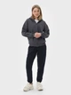 Спортивный костюм женский Ray Premium Loose U0809W-Dark Grey-Black L Темно-серый с черным (RAY2000000044323) - изображение 1