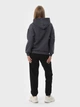 Спортивный костюм женский Ray Premium Loose U0809W-Dark Grey-Black L Темно-серый с черным (RAY2000000044323) - изображение 2