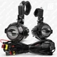 Фары FlareBeam FG-moto-C04 противотуманные (ПТФ) светодиодные (LED) на дугу Ø25–39 мм с проводами 12–24 В 2 шт. чёрные - изображение 1