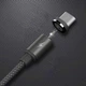 Кабель micro USB магнітний Remax Gravity RC-095m 1m Black - зображення 3