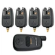 Сигнализаторы поклевки для рыбалки GLADIATOR RF298 4+1 Black с пейджером - изображение 3