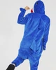 Жіноча кігурумі піжама доросла та підліткова Kigurumi Акула Доросла Блакитна XL 175-185 см. (1086) - зображення 4