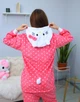 Жіноча кігурумі піжама доросла та підліткова Kigurumi Hello Kitty Хеллоу Кітті в горошок Рожевий XL 175-185 см (1084) - зображення 2
