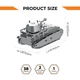 Коллекционная модель-конструктор Metal Time World of Tanks танк Leichttraktor Vs.Kfz.31 (MT063) - изображение 10