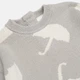 Джемпер H&M 56см серый принт 11121125595 - изображение 4