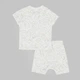 Пижама (футболка, шорты) H&M 68см белый мишки 11121160182 - изображение 2