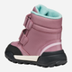 Дитячі демісезонні черевики для дівчинки Geox B Trekkyup Girl B Ab B566MD-054FU-C8006 25 Рожеві (8058192465239) - зображення 3