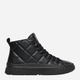 Sneakersy młodzieżowe dziewczęce wysokie Geox J Laquinny Girl J56M3F-000BC-C9999 37 Czarne (8058192520006) - obraz 1