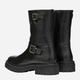 Kozaki damskie skórzane Geox D Iridea D56HRK-00043-C9999 38 Czarne (8058192474378) - obraz 4