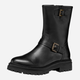 Kozaki damskie skórzane Geox D Iridea D56HRK-00043-C9999 39 Czarne (8058192474385) - obraz 5