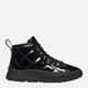 Sneakersy młodzieżowe dziewczęce wysokie Geox J Laquinny Girl J56M3F-000HH-C9999 37 Czarne (8058192520129) - obraz 1