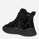 Sneakersy młodzieżowe dziewczęce wysokie Geox J Laquinny Girl J56M3F-000HH-C9999 37 Czarne (8058192520129) - obraz 3