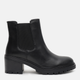 Sztyblety damskie skórzane Geox D Damiana D16QCG-00043-C9999 39.5 Czarne (8050036165893) - obraz 1