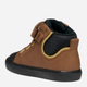 Sneakersy dziecięce wysokie dla dziewczynki ocieplane Geox B Gisli Boy B461NC-0MEFU-CR69B 22 Brązowe (8058192446368) - obraz 3