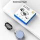 Qi2 беспроводная зарядная док-станция для Apple айфона часов наушников телефона 3 в 1 MagSafe портативная складная магнитная зарядка на айфон iPhone AirPods Эпл Вотч QINETIQ Aluminium AD17 23W Qi сертифицирована - изображение 3