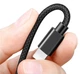 Кабель Baseus Cafule Series USB For Lightning 3м 2A (CALKLF-RG1) Grey/Black - зображення 6