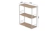 Книжная полка универсальная Ferrum-decor Стим 2 74x63x26 белый ДСП Дуб Сан-Марино 16мм (FRD-104110) - изображение 3