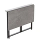 Стіл розкладний Моріс Ferrum-decor 750x1000x600 Чорний метал ДСП Бетон 16 мм (FRD-104675) - зображення 9