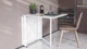 Стол-книга трансформер Орион 2 Ferrum-decor 750x1520x730 Белый металл ДСП Белое 16 мм (FRD-104590) - изображение 3