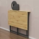 Стіл розкладний Моріс Ferrum-decor 750x1000x600 Чорний метал ДСП Дуб Артизан 16 мм (FRD-104674) - зображення 2