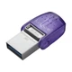 Накопичувач Kingston 64GB USB 3.2 Gen1 + Type-C DT microDuo 3C R200MB/s - изображение 5