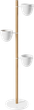 Kwietnik Umbra Floristand stojący biało-brązowy 139 x 44 cm (028295335447) - obraz 1