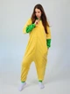 Женская кигуруми пижама взрослая и подростковая Kigurumi Мастер Йода Желтый S 145-155 см. (1097/1) - изображение 3