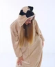 Жіноча кігурумі піжама доросла та підліткова Kigurumi Собака Мопс Бежевий М 155-165 см (1094) - зображення 5
