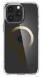 Чехол противоударный Spigen Ultra Hybrid MagFit MagSafe Clear Case для Iphone 15 Pro (6.1") Gold Прозрачный ACS06718 - изображение 7