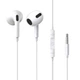 Навушники Baseus Encok 3.5mm lateral in-ear Wired Earphone H17 White (NGCR020002) - изображение 1