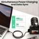 Перехідник UGREEN US132 USB 2.0 A Male to Mini 5 Pin Male Cable 1m (Black)(UGR-10355) (UGR-10355) - изображение 5