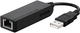 Kabel adaptera D-Link Ethernet Adapter DL-DUBE100 Black - obraz 1