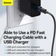 Адаптер Baseus Ingenuity Series Mini OTG Adaptor USB 3.1 to Type-C Blue (ZJJQ000103) - зображення 12