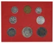Набор монет Ватикан набор из 8 монет 1967 AU-UNC 1, 2, 5, 10, 20, 50, 100, 500 (серебро) лир - изображение 1