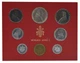 Набор монет Ватикан набор из 8 монет 1963 AU-UNC 1, 2, 5, 10, 20, 50, 100, 500 (серебро) лир - изображение 2