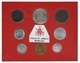 Набор монет Ватикан набор из 8 монет 1967 AU-UNC 1, 2, 5, 10, 20, 50, 100, 500 (серебро) лир - изображение 2