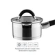 Ківш Vinzer Progresso з кришкою 16 см 1.5 л (5907706500511) - зображення 6