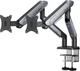 Настольное крепление для двух мониторов Anda Seat Stealth PRO II Duo 17''-42'' Titanium (AD-W-A9-2S-BT) - изображение 4