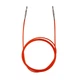 Кабель для круговых спиц красный 100см KnitPro 10635 - зображення 1