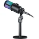 Конденсаторный микрофон для стриминга с RGB-подсветкой Defender, USB, черный, 1.3 м - изображение 3